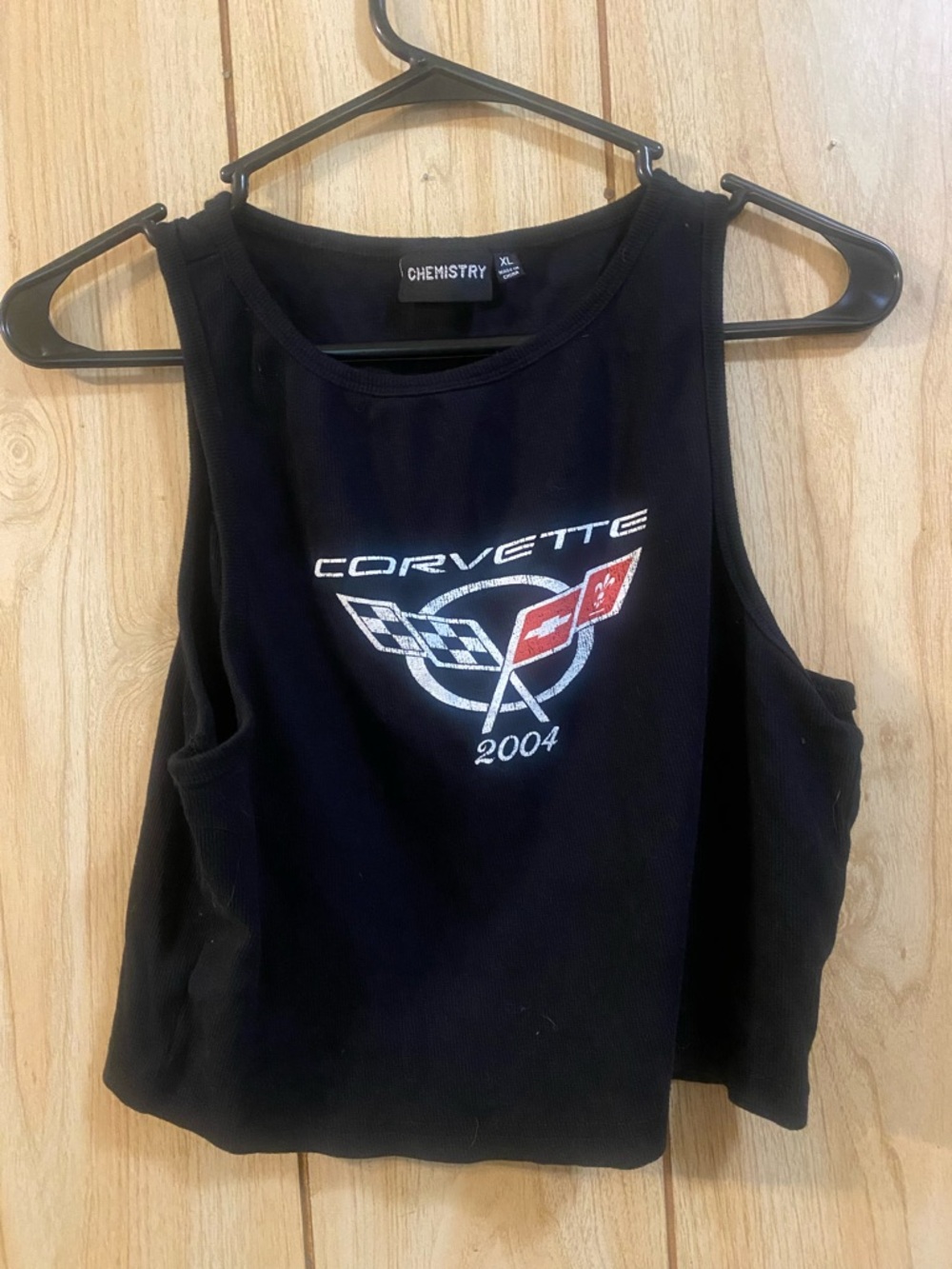Chemistry Black Corvette 2004 Women's Tank Top